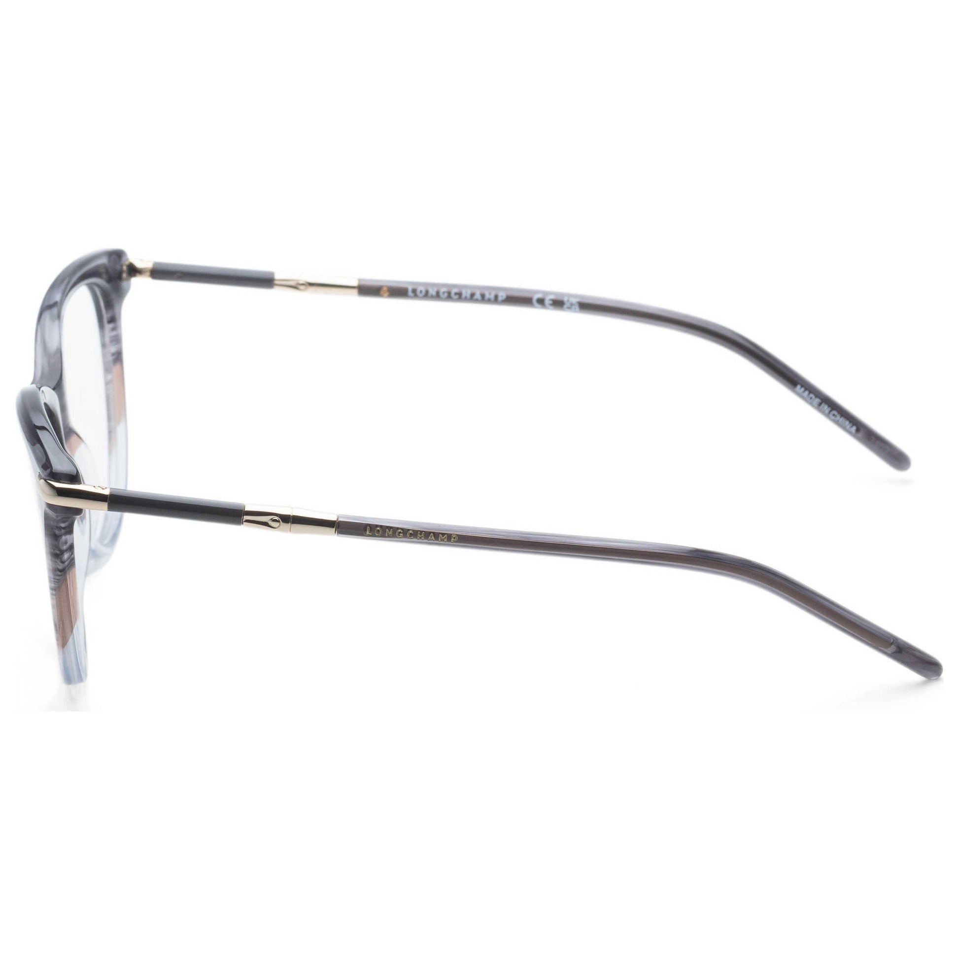 Left view of Longchamp Women's Opticals LO2727-037-53