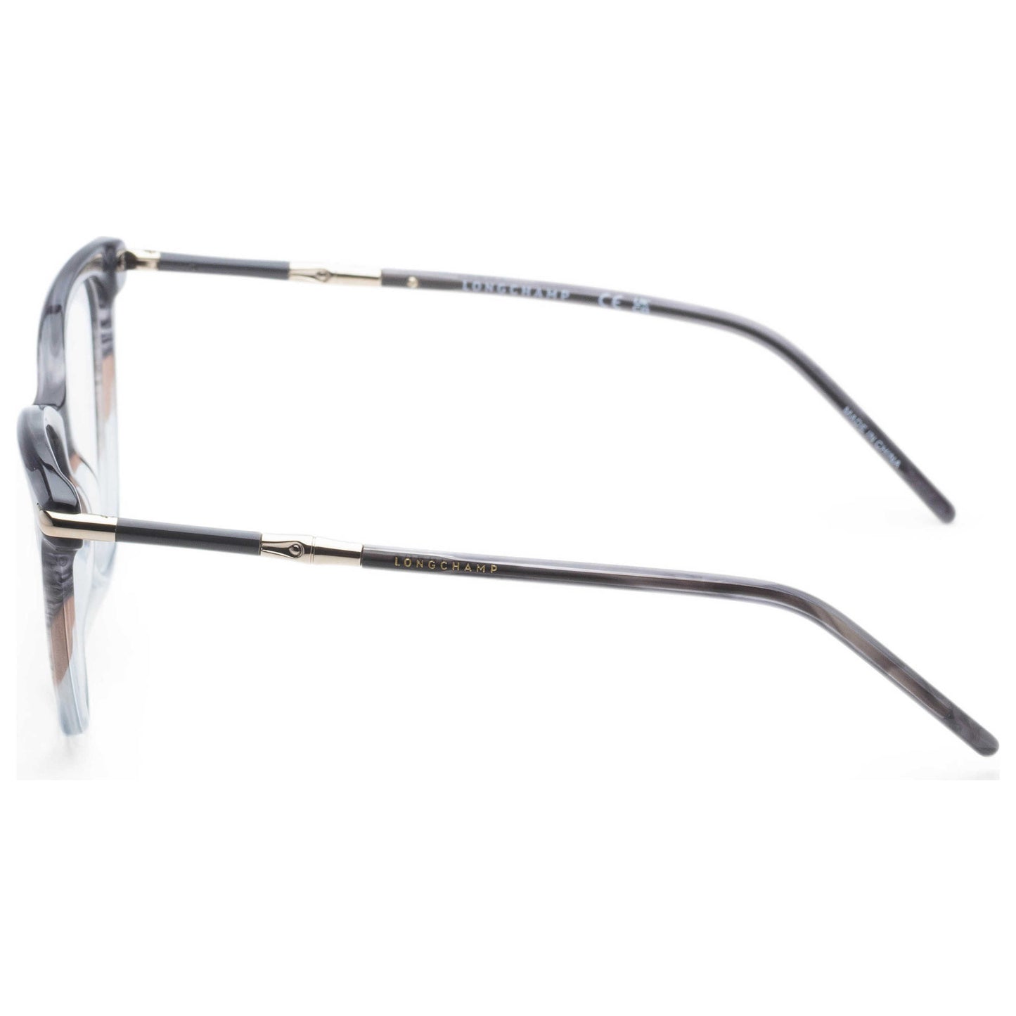 Left view of Longchamp Women's Opticals LO2727-037-55