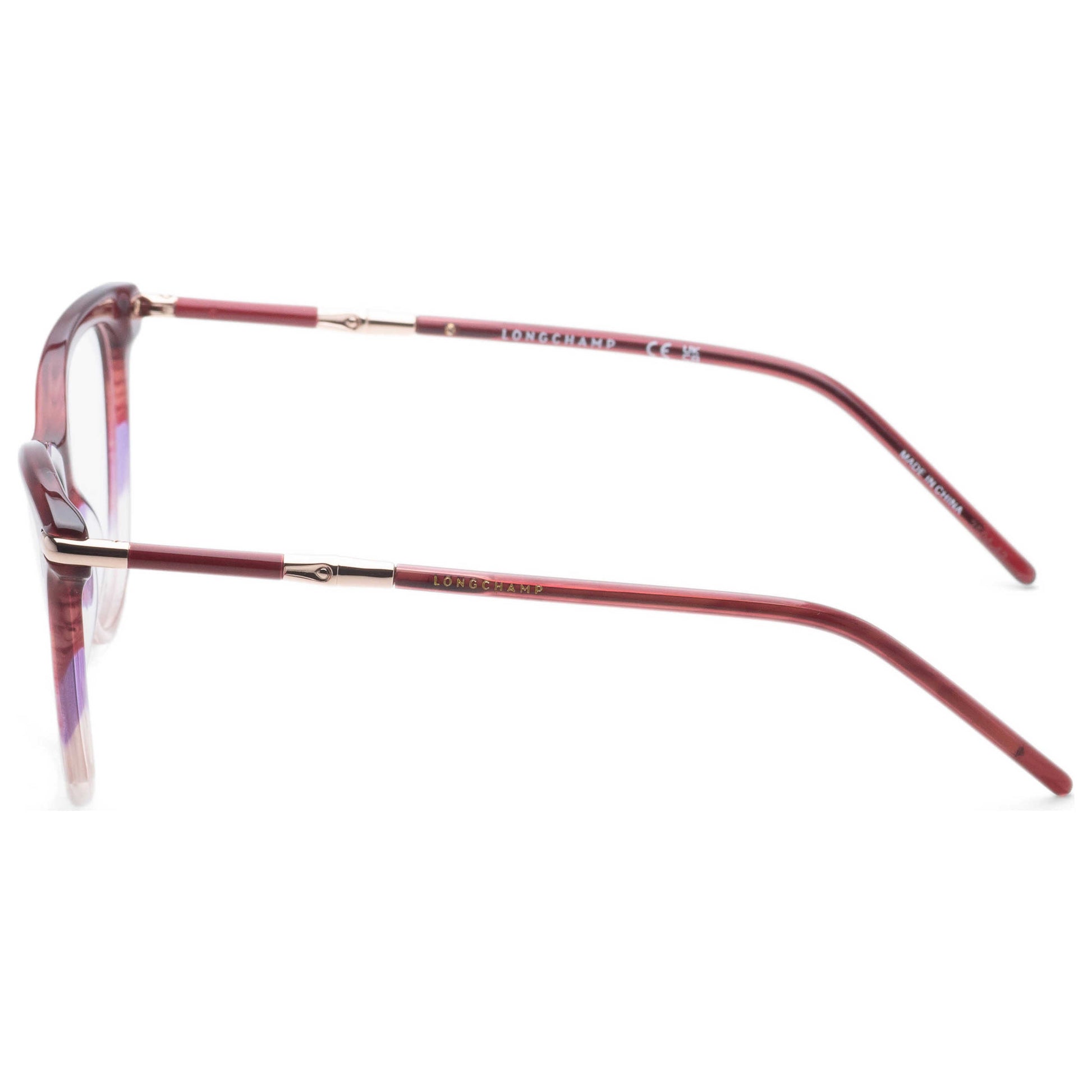 Left view of Longchamp Women's Opticals LO2727-603-53
