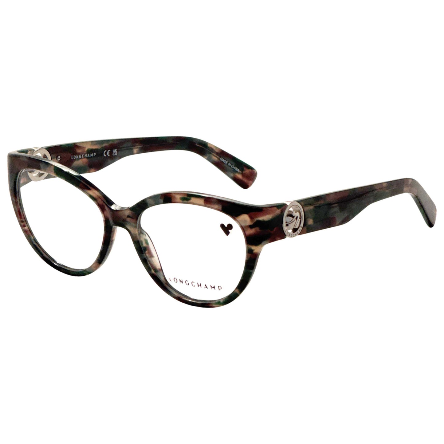 Front view of Longchamp Women's Opticals LO2728-306-53