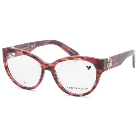 Front view of Longchamp Women's Opticals LO2728-606-53