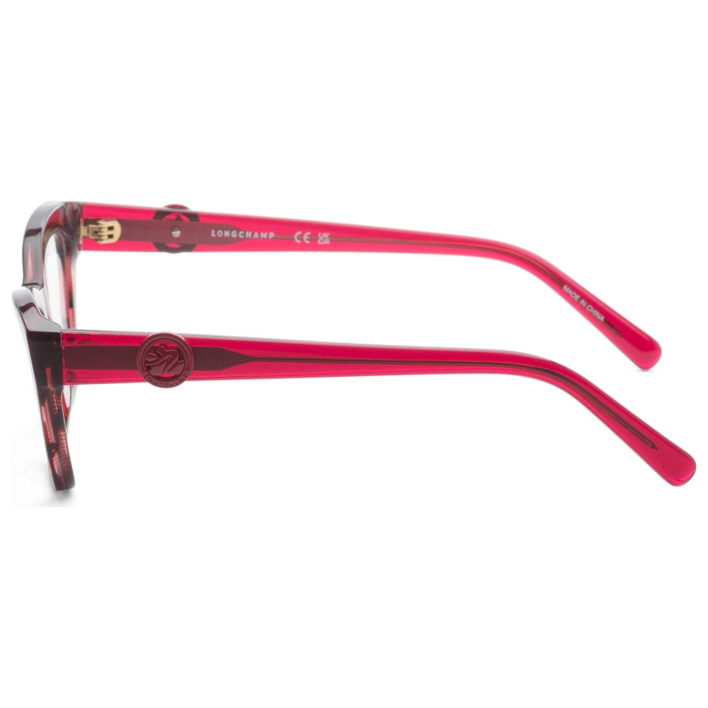 Left view of Longchamp Women's Opticals LO2762-602