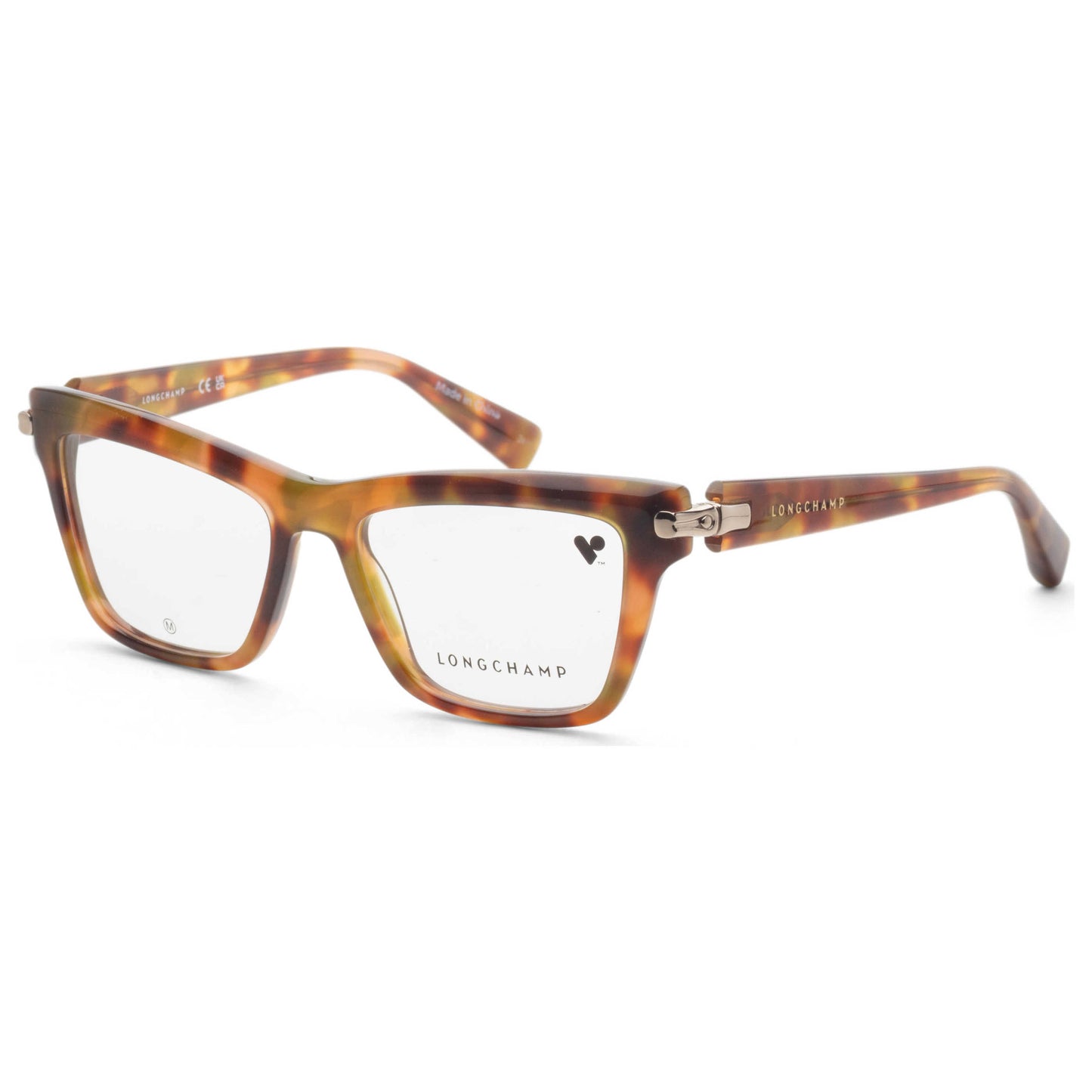 Front view of Longchamp Women's Opticals LO2766-205-53