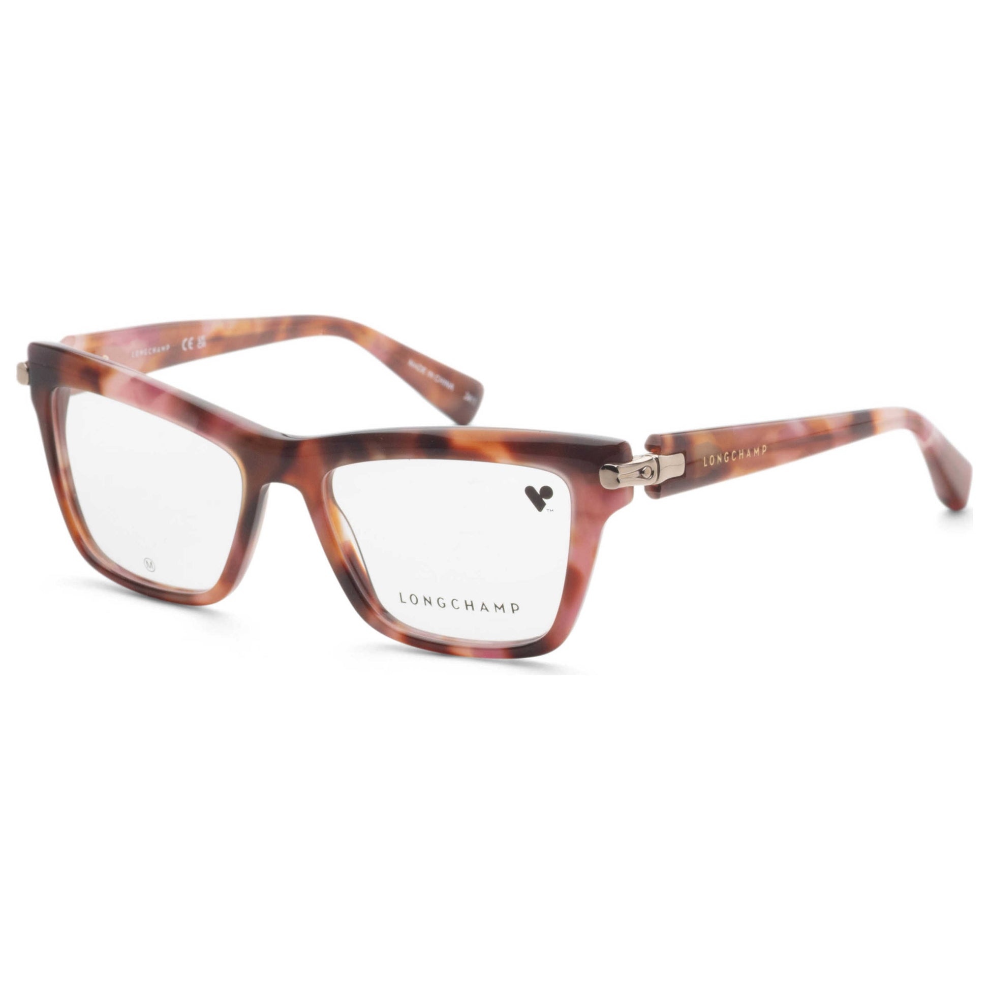 Front view of Longchamp Women's Opticals LO2766-690-53