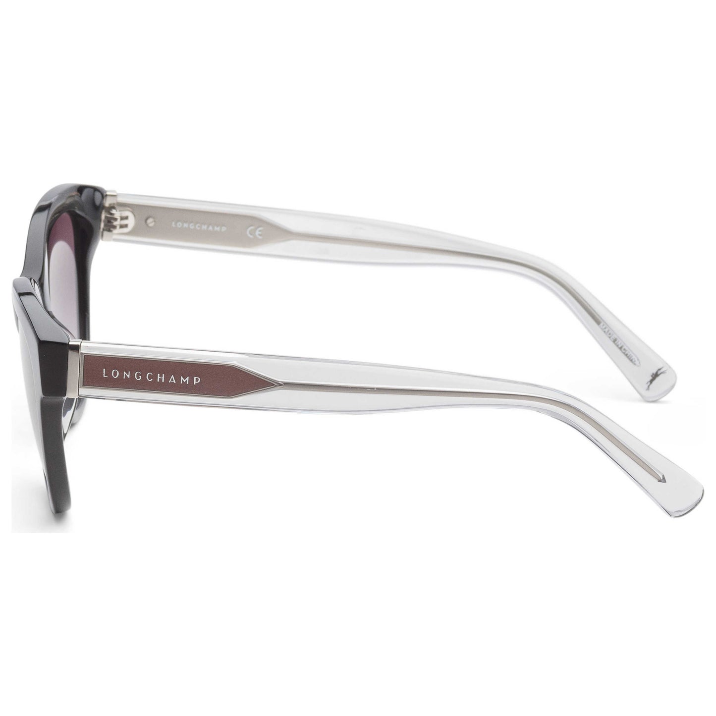 Left view of Longchamp Fashion Women's Sunglasses LO618S-001