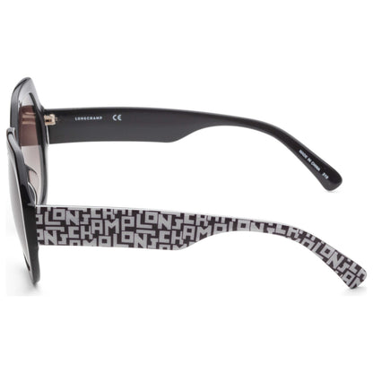 Left view of Longchamp Women's Sunglasses LO655S-001