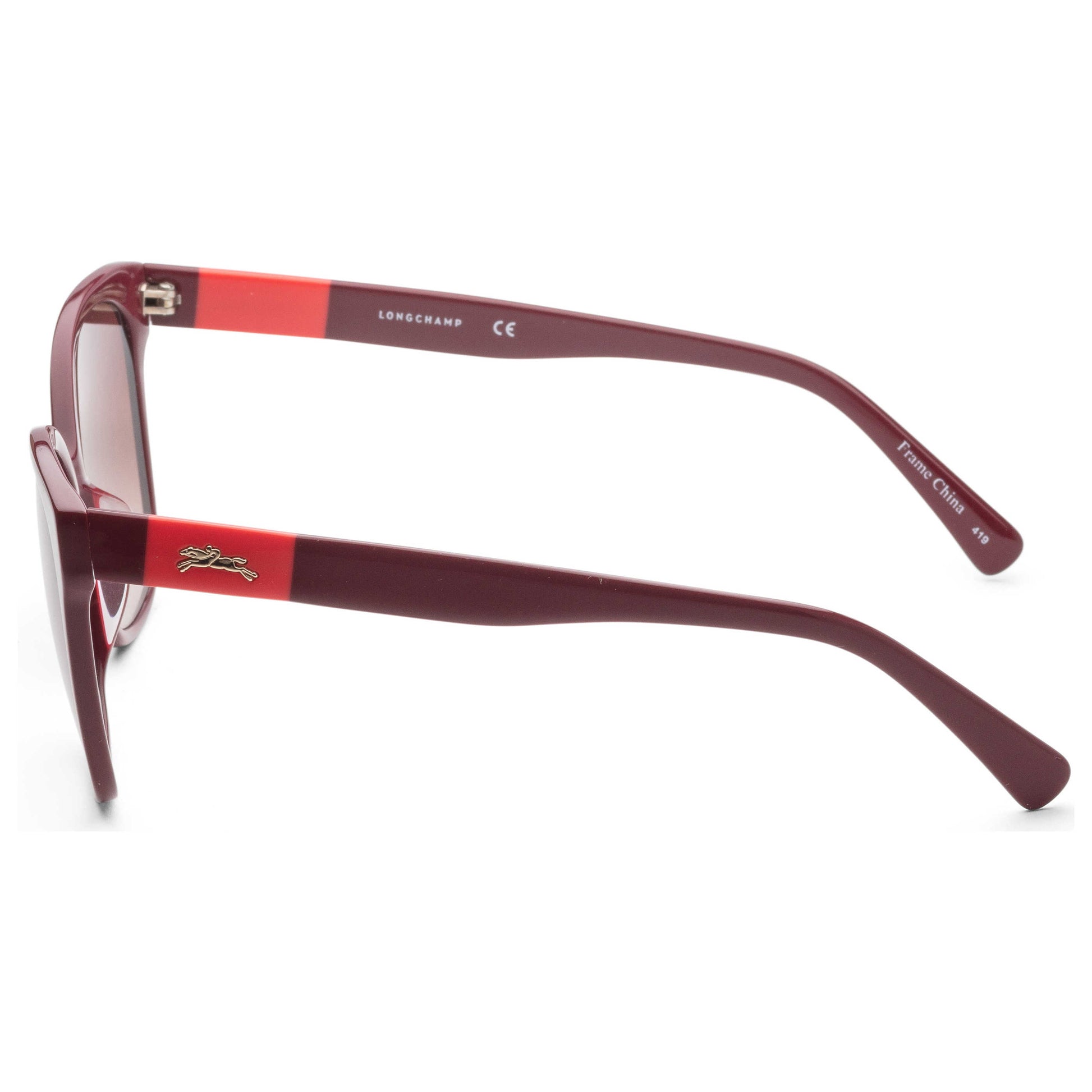 Left view of Longchamp Fashion Women's Sunglasses LO657S-604
