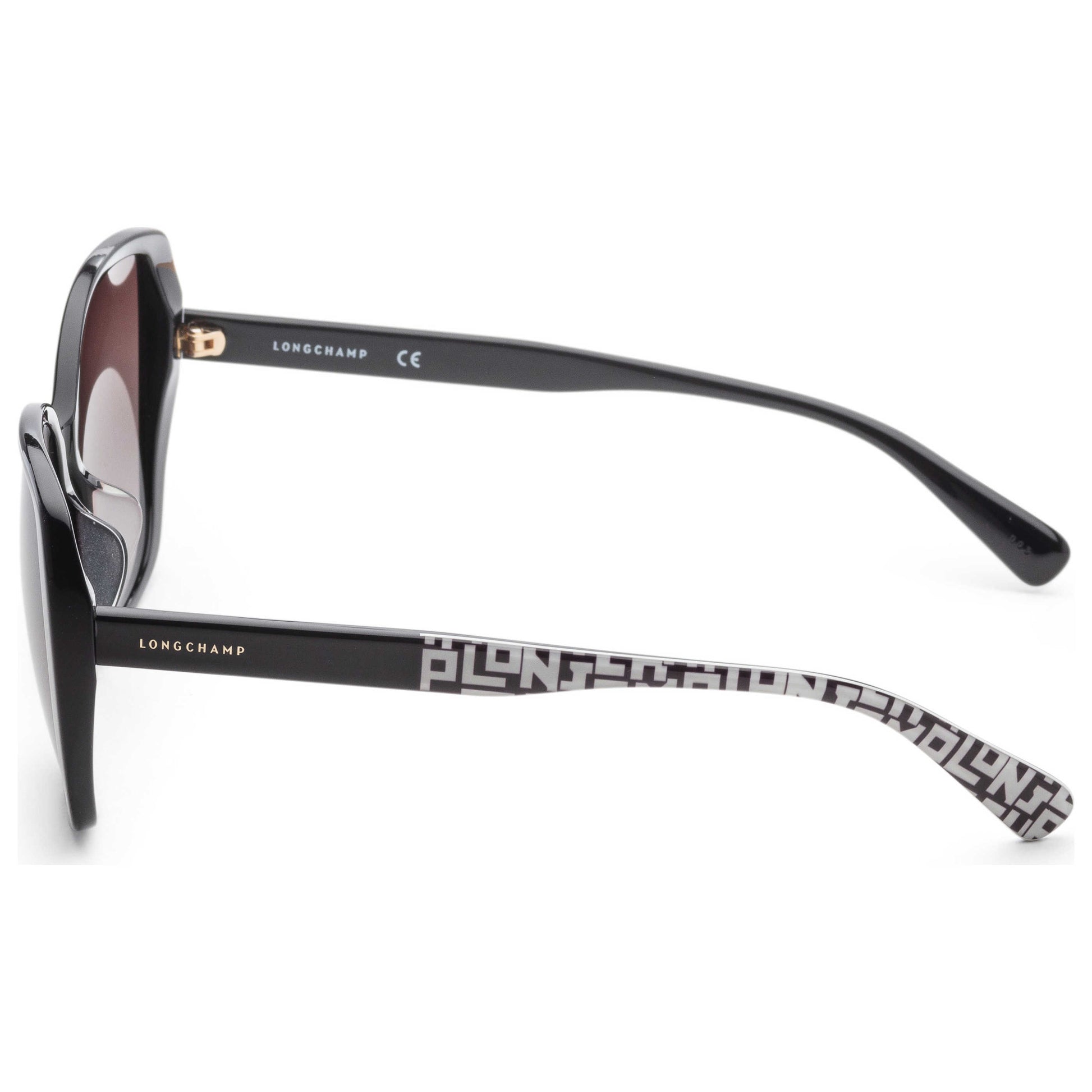 Left view of Longchamp Women's Sunglasses LO667SA-001