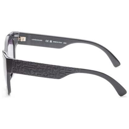 Left view of Longchamp Fashion Women's Sunglasses LO691S-001