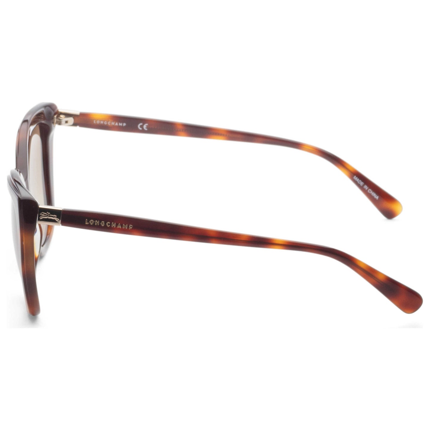 Left view of Longchamp Women's Sunglasses LO695S-230-54