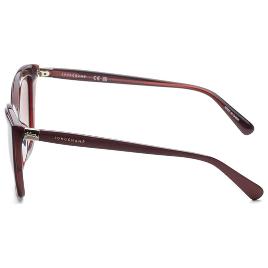 Left view of Longchamp Women's Sunglasses LO695S-600