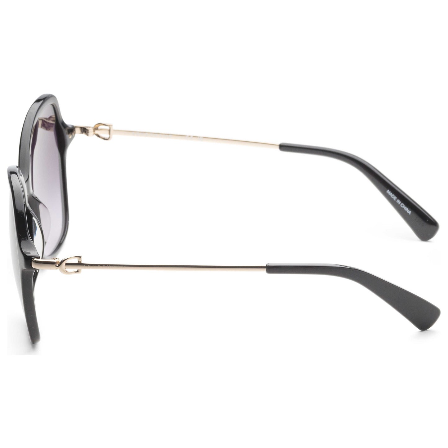 Left view of Longchamp Fashion Women's Sunglasses LO705S-001