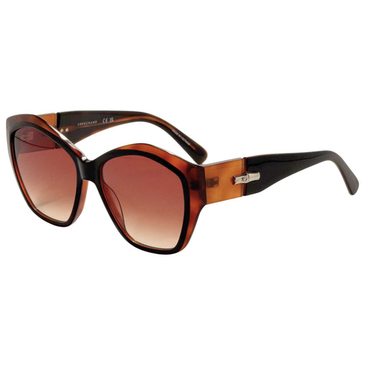 Front view of Longchamp Women's Sunglasses LO712SN-011-57