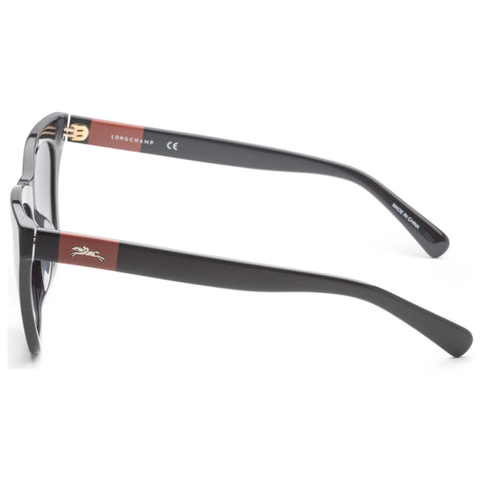 Left view of Longchamp Fashion Women's Sunglasses LO715S-001