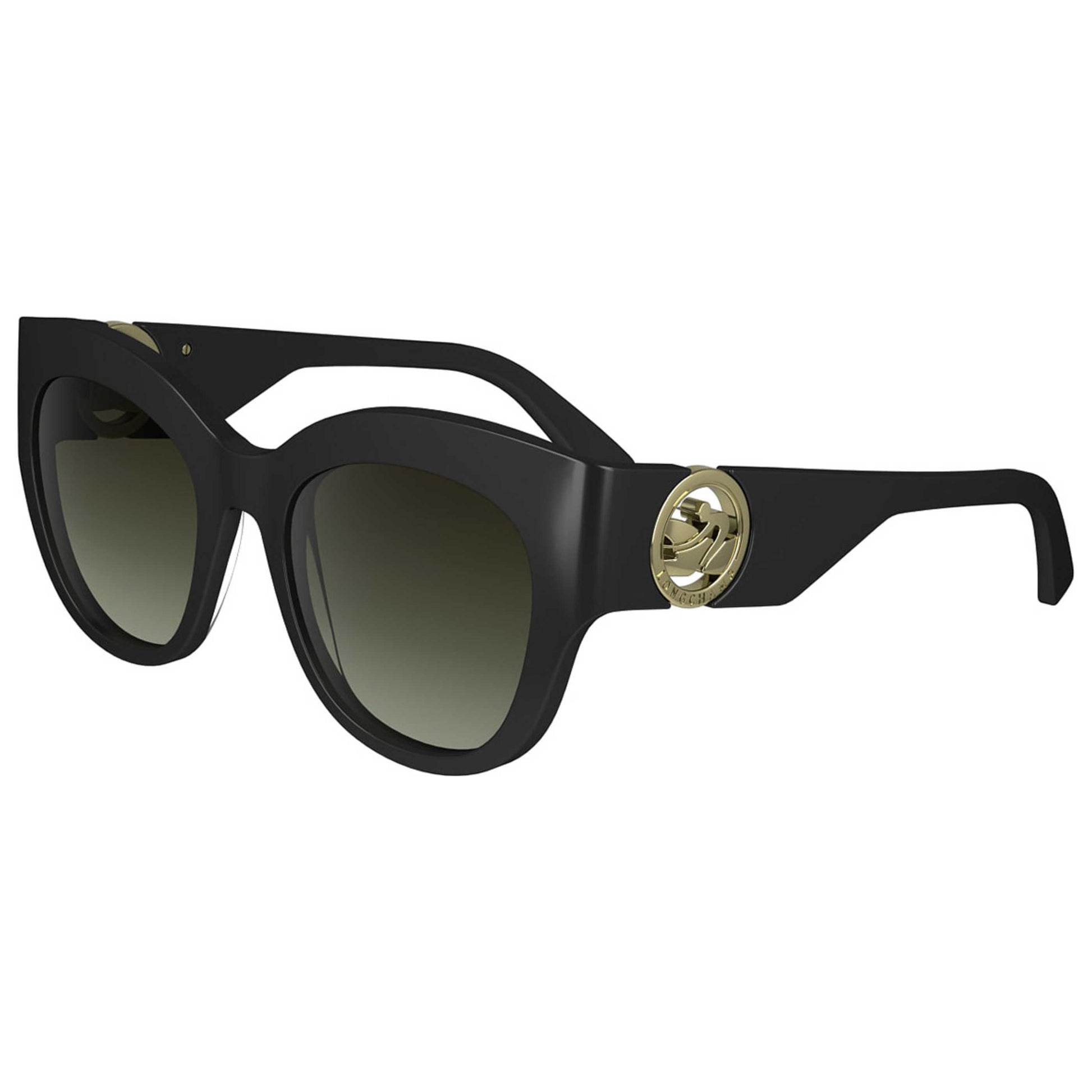 Front view of Longchamp Fashion Women's Sunglasses LO740S-001