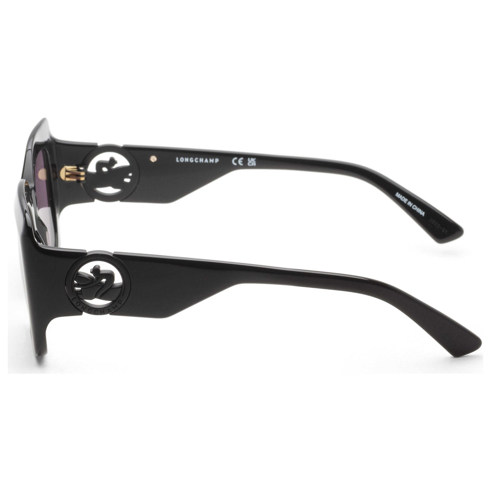 Left view of Longchamp Women's Sunglasses LO753S-001