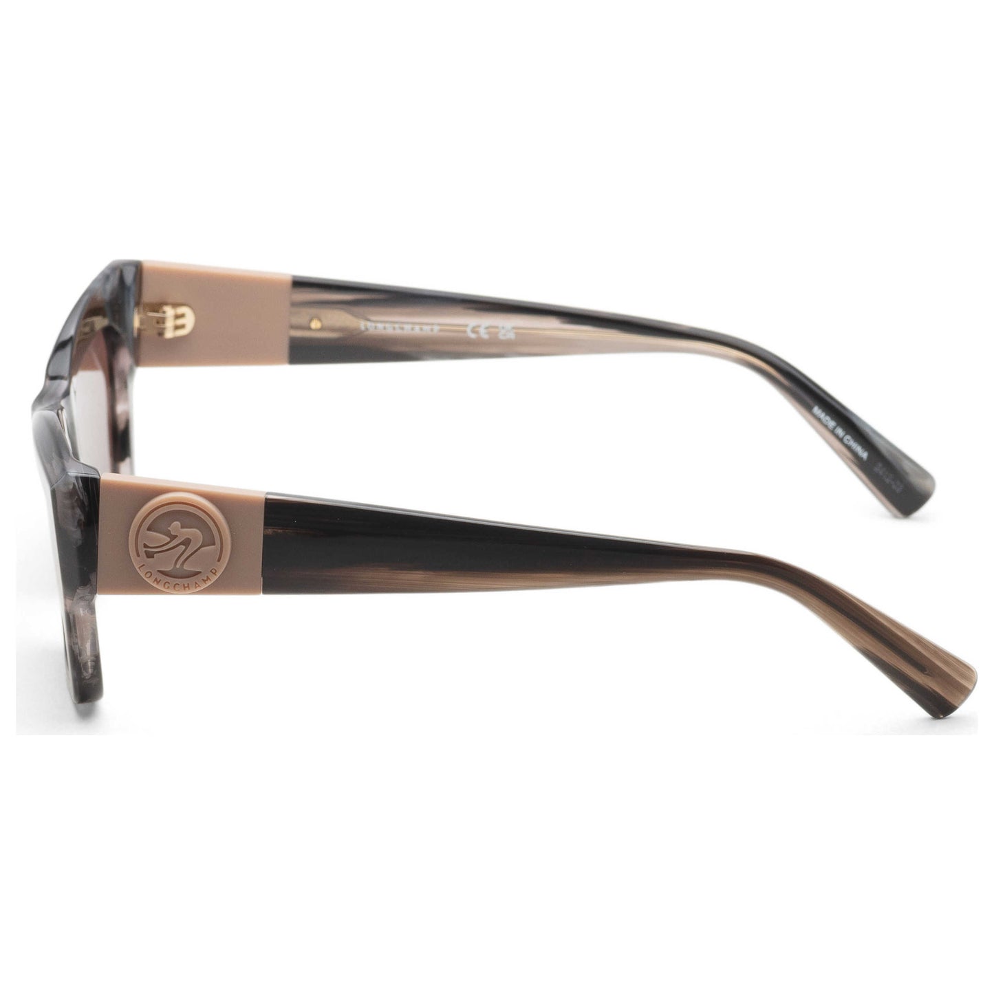Left view of Longchamp Women's Sunglasses LO763S-008