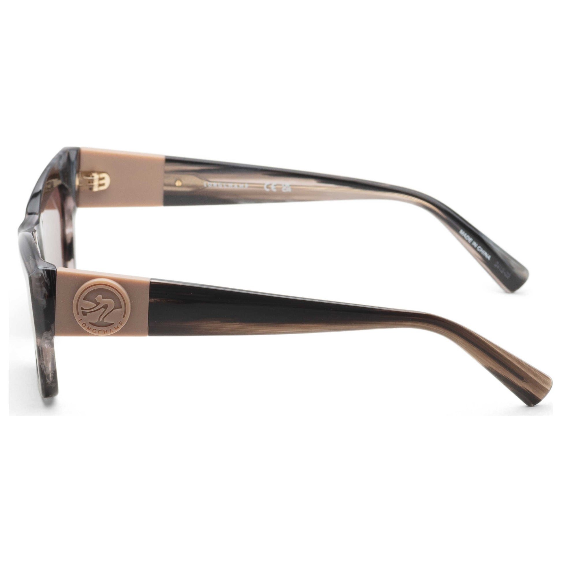 Left view of Longchamp Women's Sunglasses LO763S-008