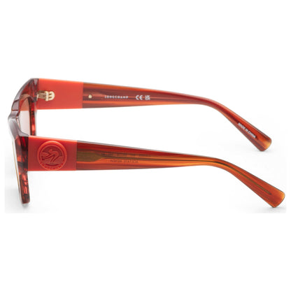 Left view of Longchamp Women's Sunglasses LO763S-607