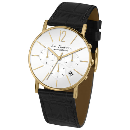 Front view of Jacques Lemans La Passion Unisex Quartz Watch LP-123O