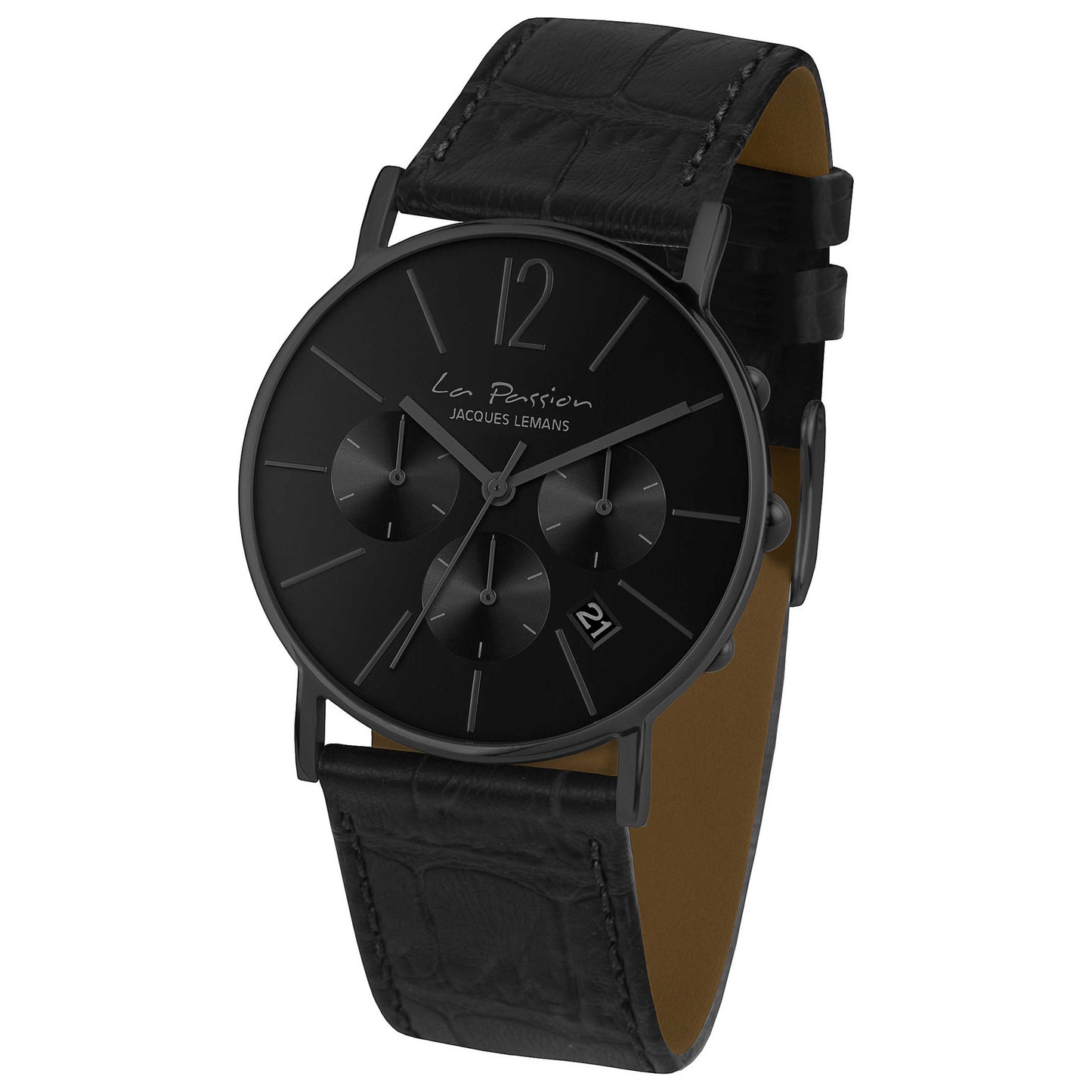Front view of Jacques Lemans La Passion Unisex Quartz Watch LP-123Q