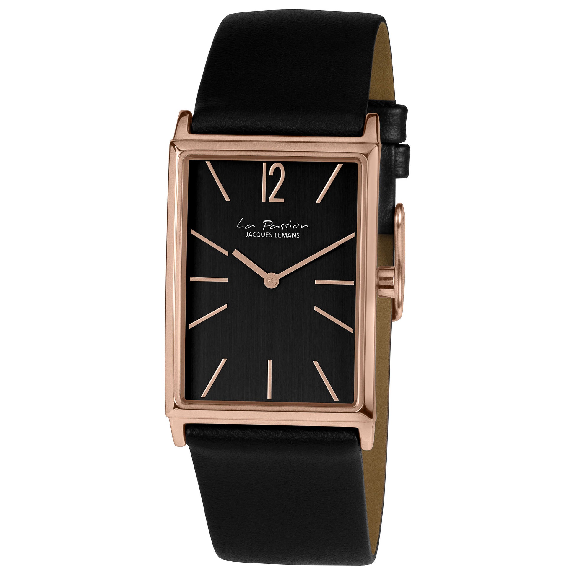 Front view of Jacques Lemans La Passion Unisex Quartz Watch LP-126E
