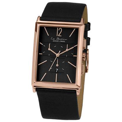Front view of Jacques Lemans La Passion Unisex Quartz Watch LP-127E