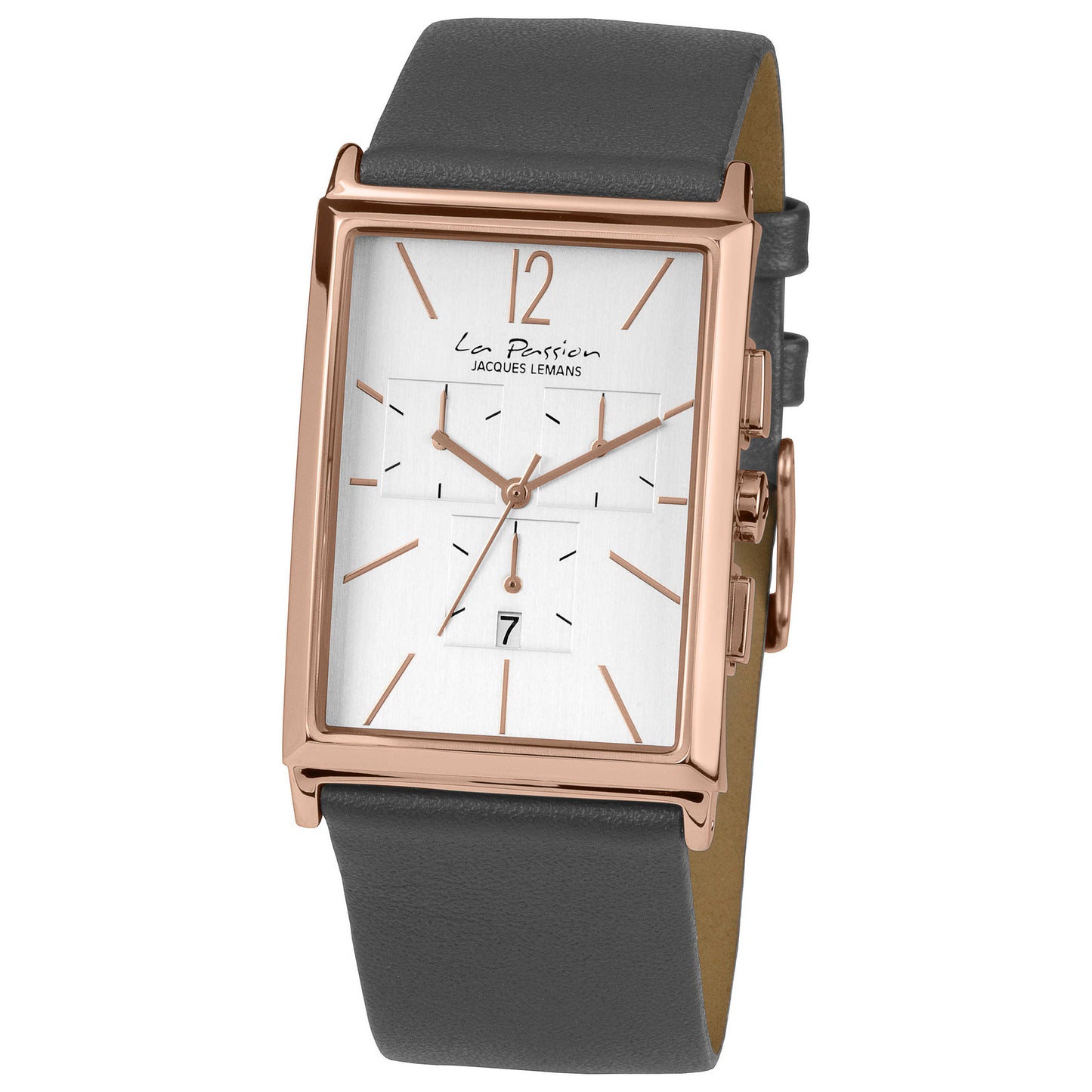 Front view of Jacques Lemans La Passion Unisex Quartz Watch LP-127I