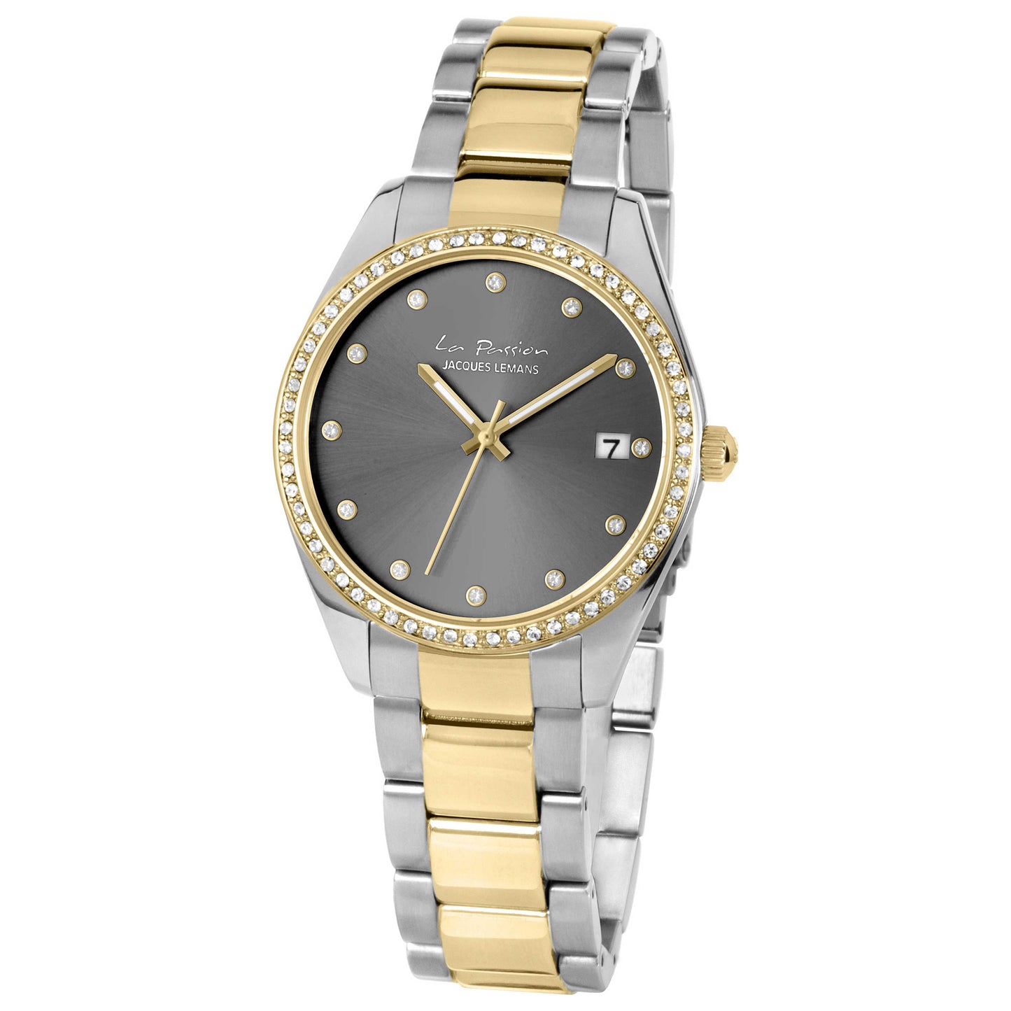 Front view of Jacques Lemans La Passion Women's Quartz Watch LP-133G