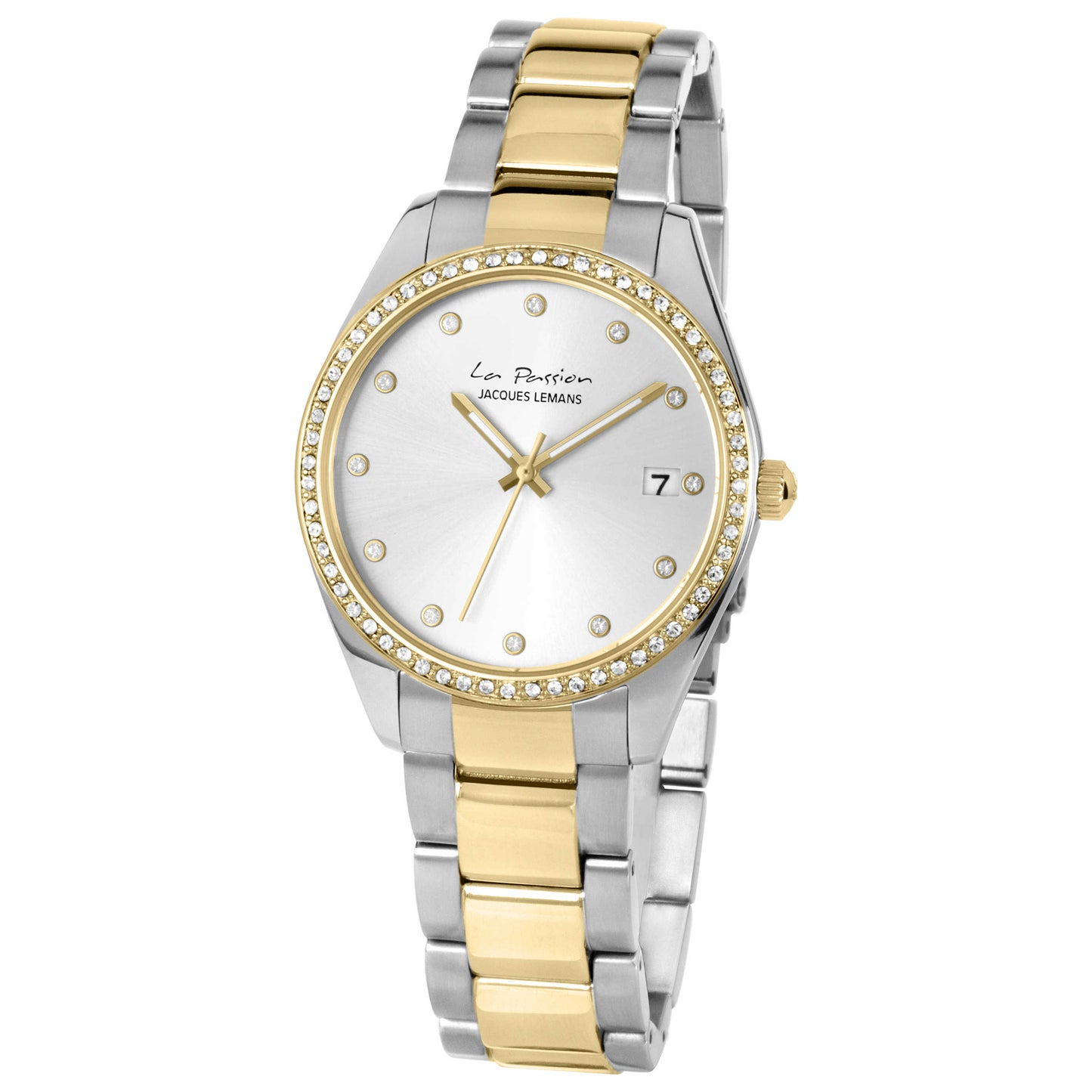 Front view of Jacques Lemans La Passion Women's Quartz Watch LP-133H