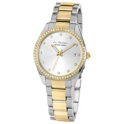 Front view of Jacques Lemans La Passion Women's Quartz Watch LP-133H