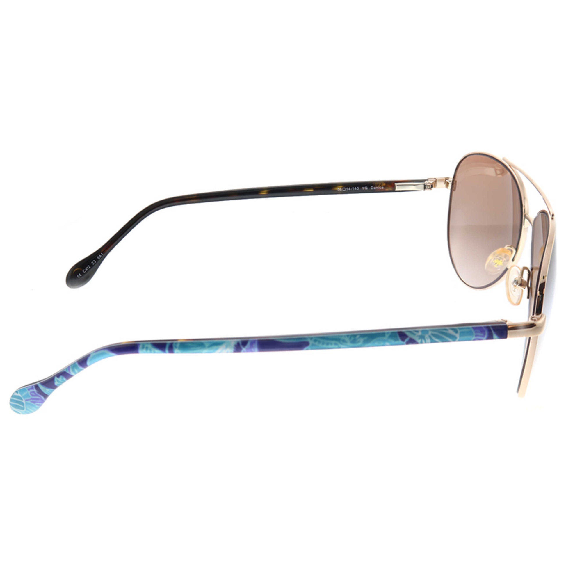 Lilly Pulitzer Danica Unisex Sunglasses LP-Danica-YG - Image #4