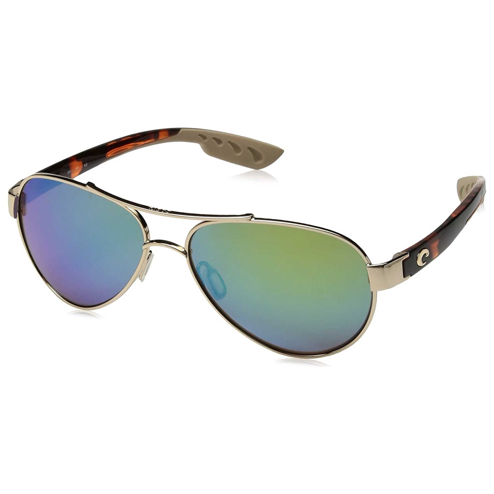 Front view of Costa del Mar Loreto Unisex Sunglasses LR64OGMGLP