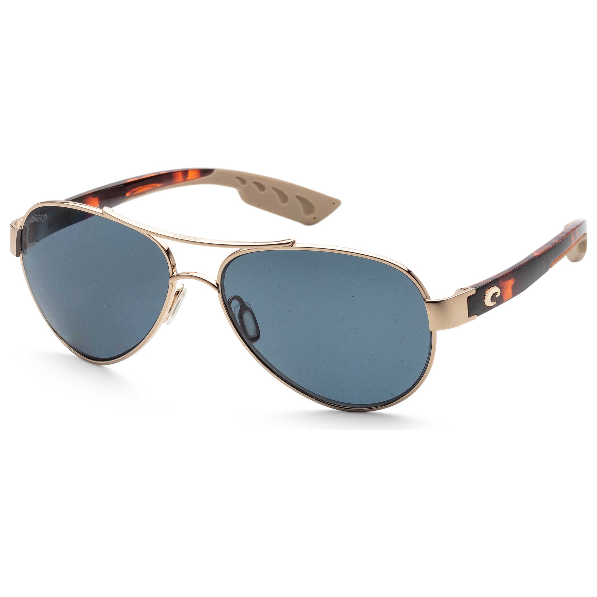Front view of Costa del Mar Loreto Unisex Sunglasses LR64OGP