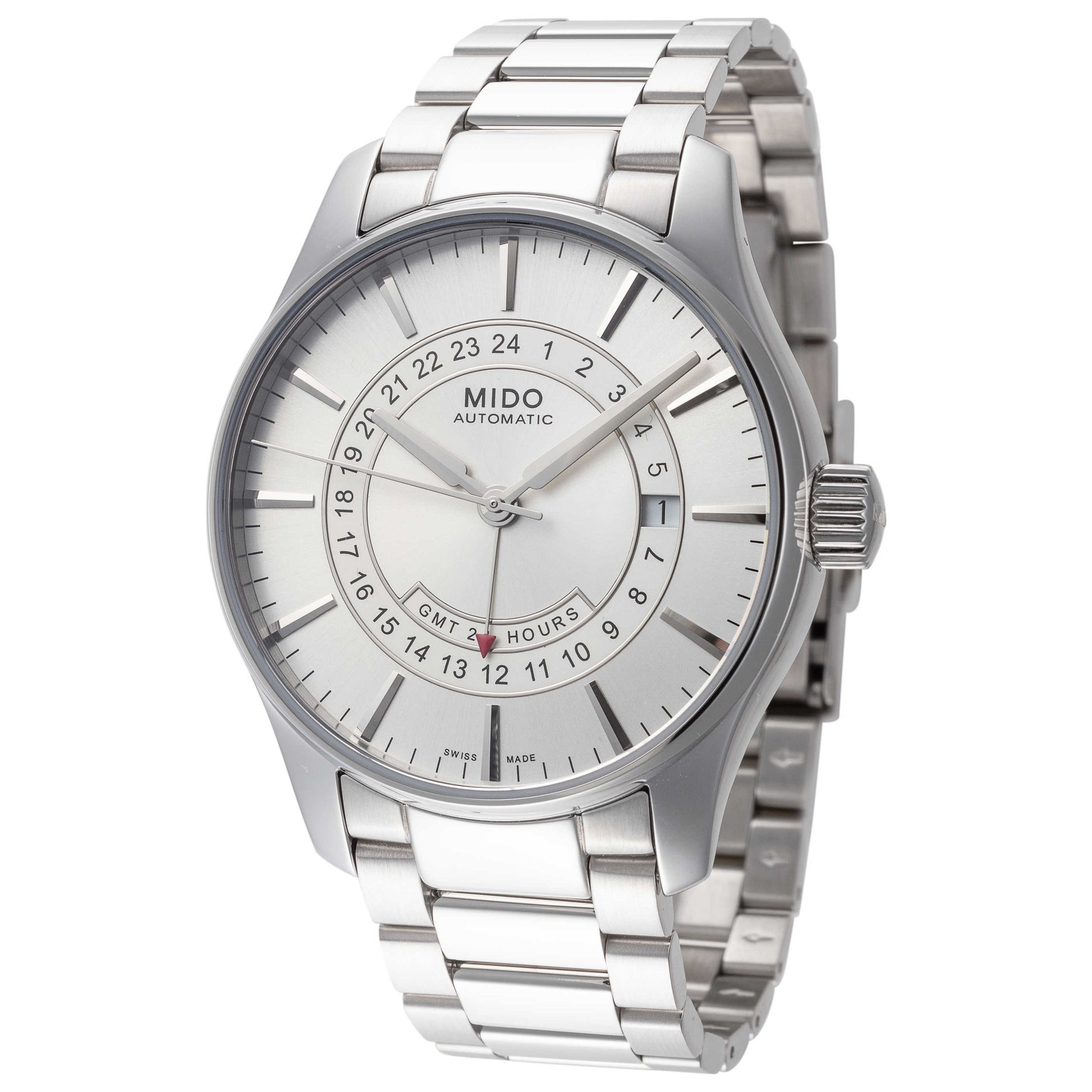 Front view of Mido Belluna Men's Automatic Watch M0014291103120