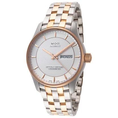 Front view of Mido Belluna Men's Automatic Watch M0014312203192