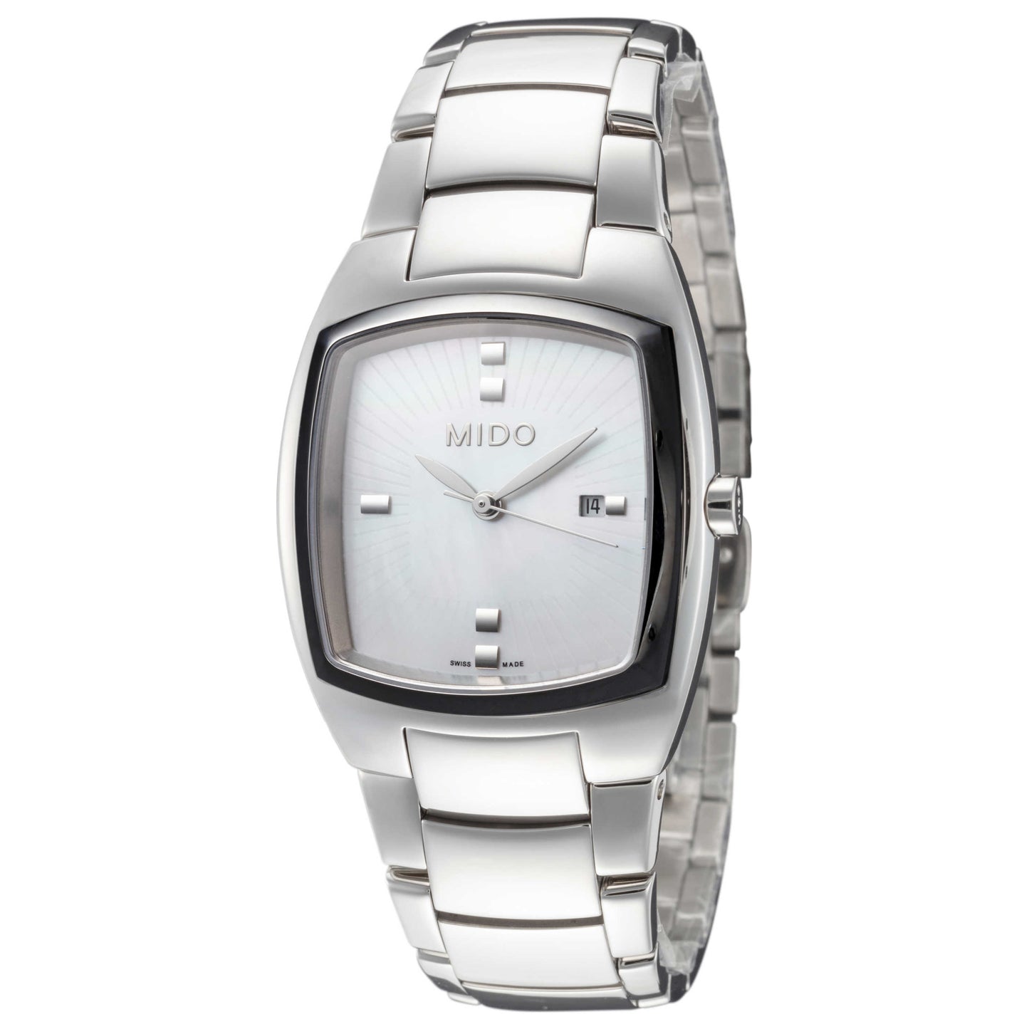 Front view of Mido Romantique Women's Quartz Watch M0043101110100