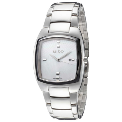 Front view of Mido Romantique Women's Quartz Watch M0043101110100