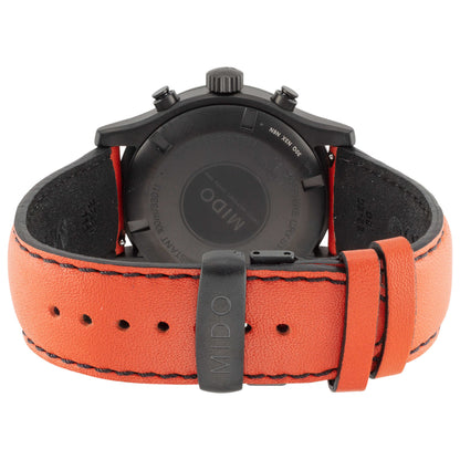 Back view of Mido Multifort Men's Quartz Watch M0054173705000