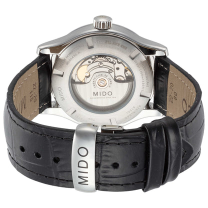 Back view of Mido Multifort Men's Automatic Watch M0054301606080