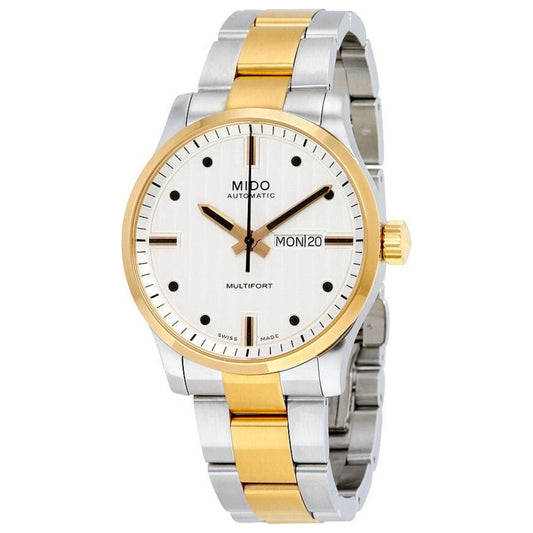 Front view of Mido Multifort Men's Automatic Watch M0054302203180