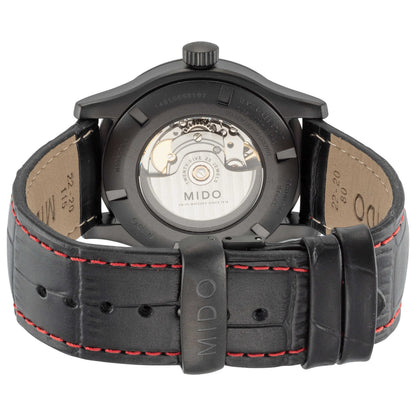 Back view of Mido Multifort Men's Automatic Watch M0054303705080