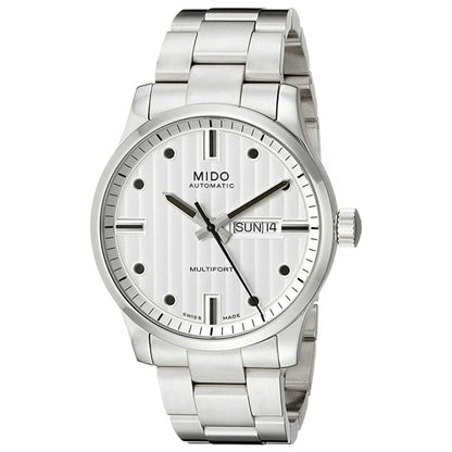 Front view of Mido Multifort Men's Automatic Watch M0058301103180