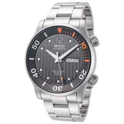 Front view of Mido Multifort Men's Automatic Watch M0059301106080