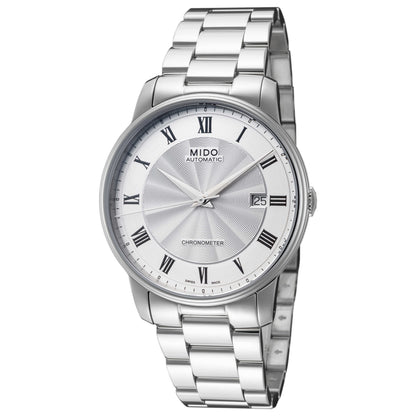 Front view of Mido Baroncelli III Men's Automatic Watch M0104081103300