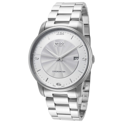 Front view of Mido Baroncelli III Men's Automatic Watch M0104081103700
