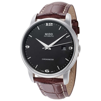 Front view of Mido Baroncelli Men's Automatic Watch M0104081605110