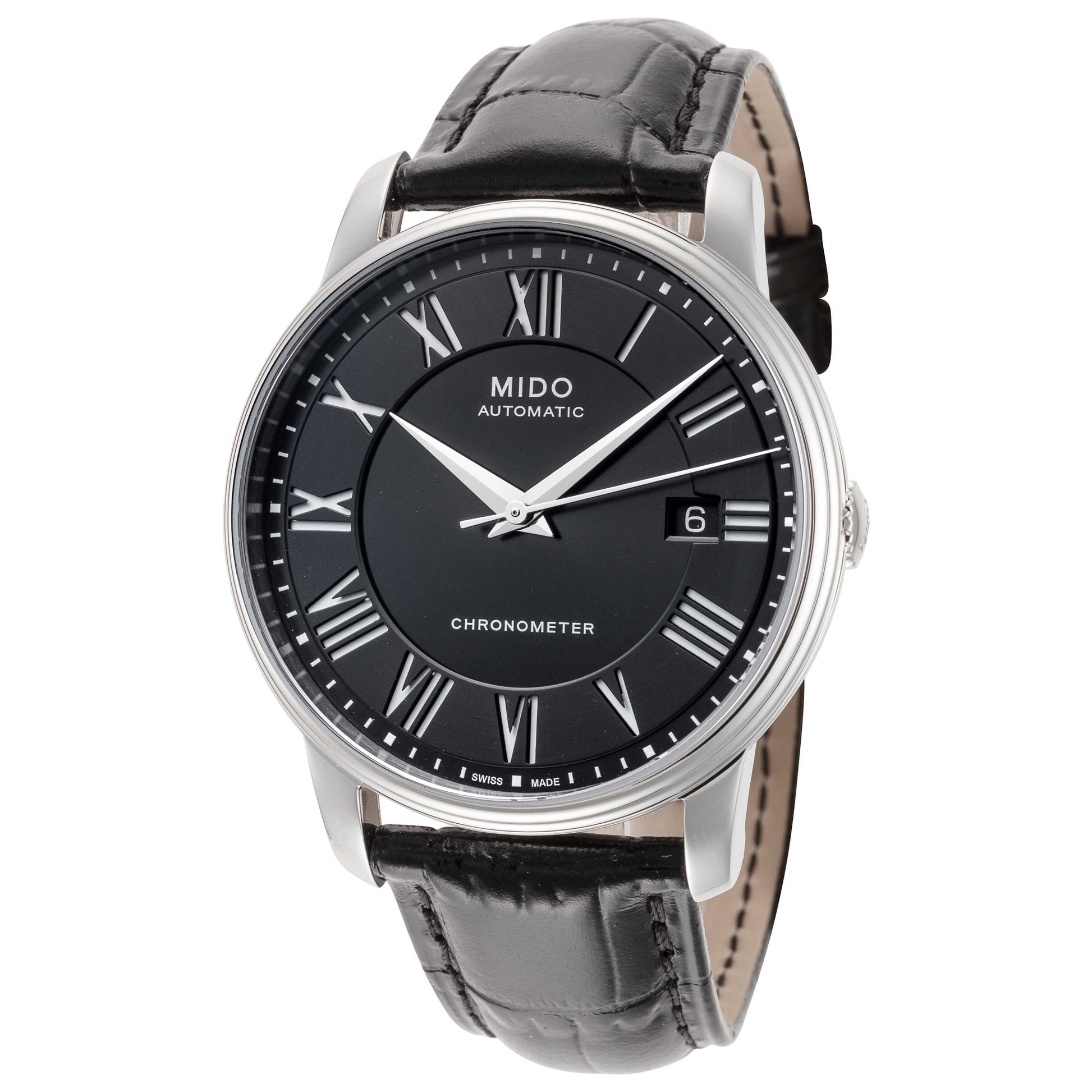 Front view of Mido Baroncelli Men's Automatic Watch M0104081605329