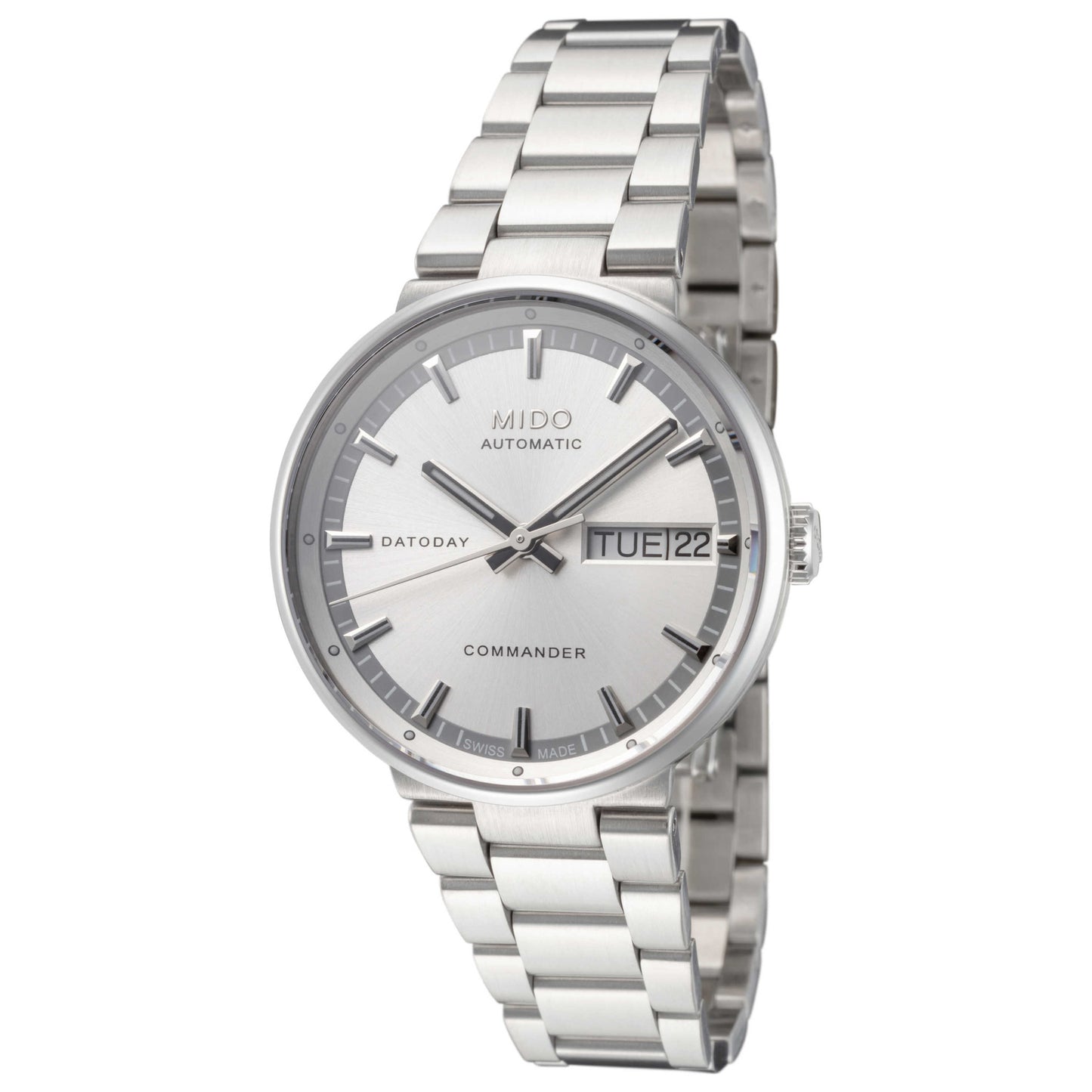 Front view of Mido Commander Women's Automatic Watch M0142301103180