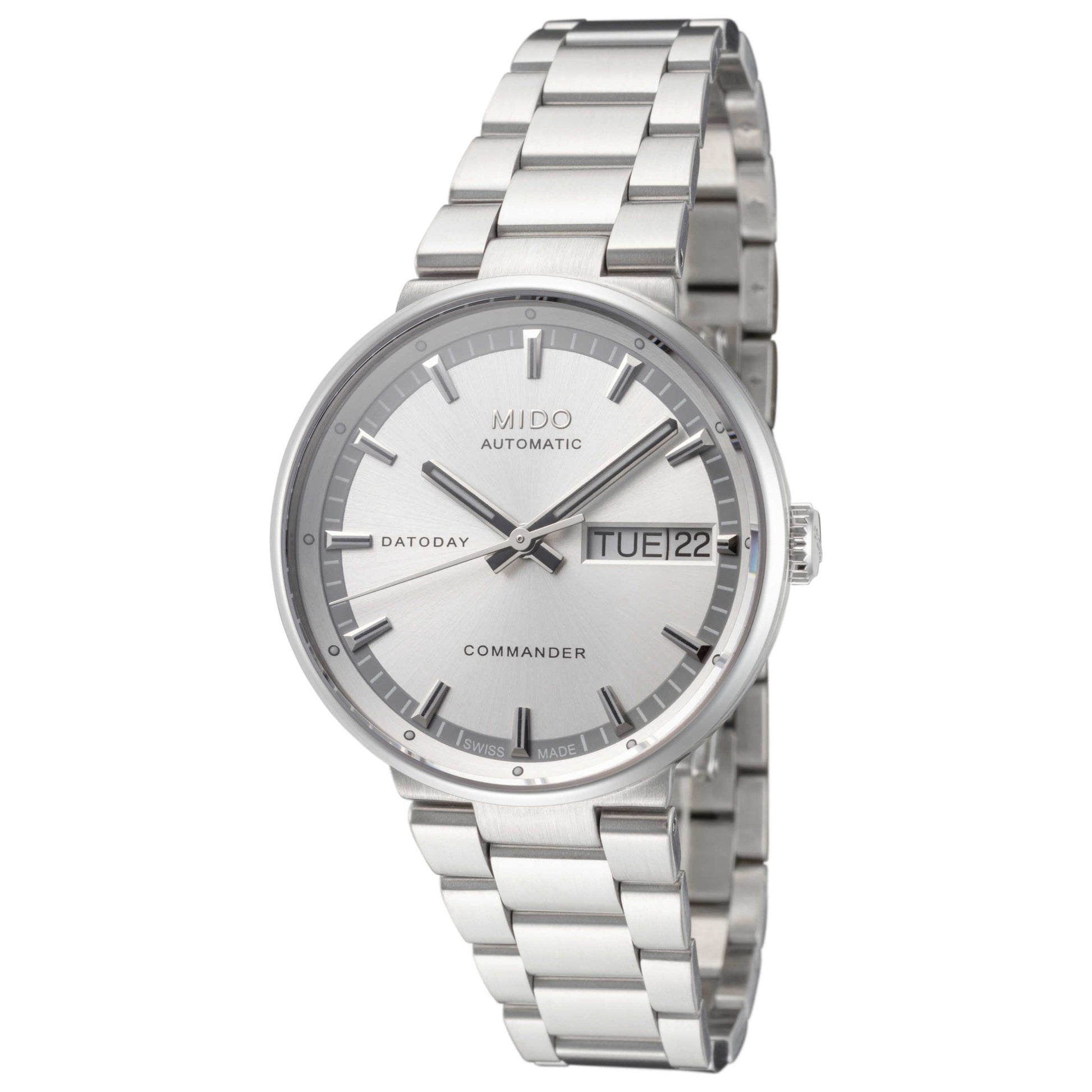 Front view of Mido Commander Women's Automatic Watch M0142301103180